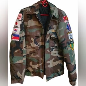 Vintage USMC Military Tour Jacket